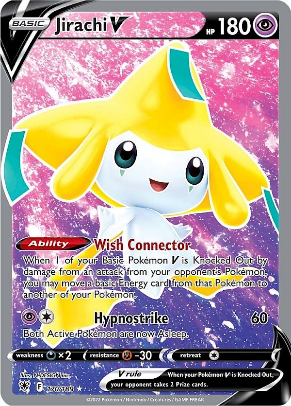Jirachi V (Full Art) - 170/189 (Astral Radiance)