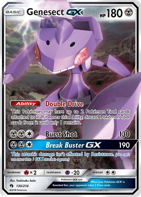 Genesect GX - 130/214 (Lost Thunder)