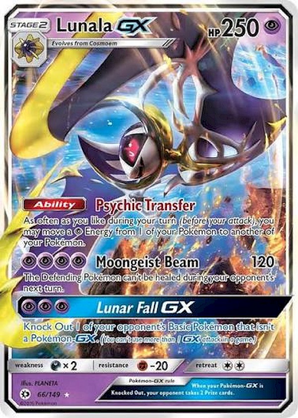 Lunala GX - 66/149 (Sun & Moon Base Set)