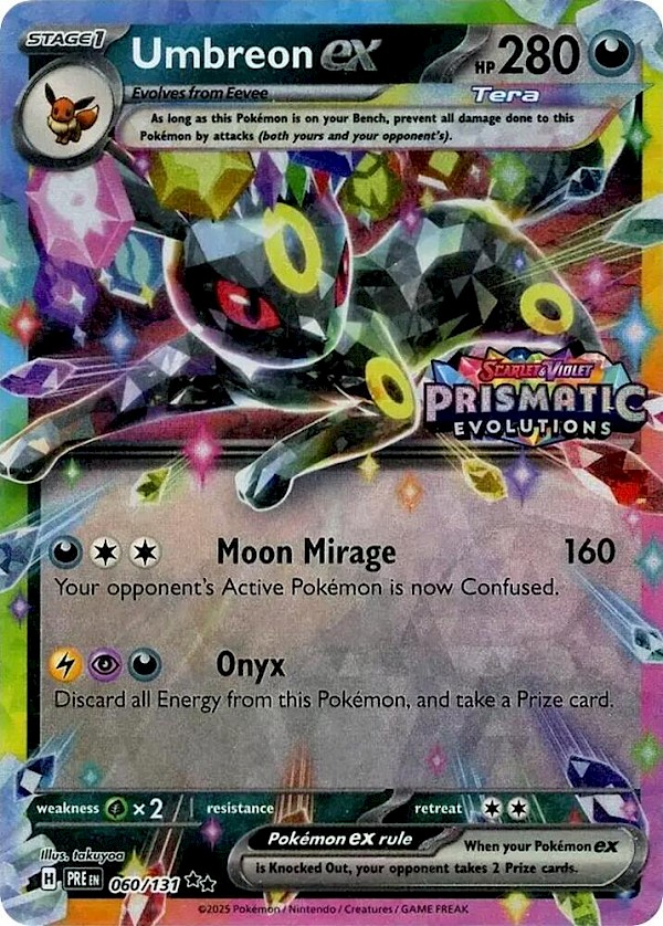 Umbreon EX (Prismatic Evolutions Stamp) - 060/131 (Prismatic Evolutions)