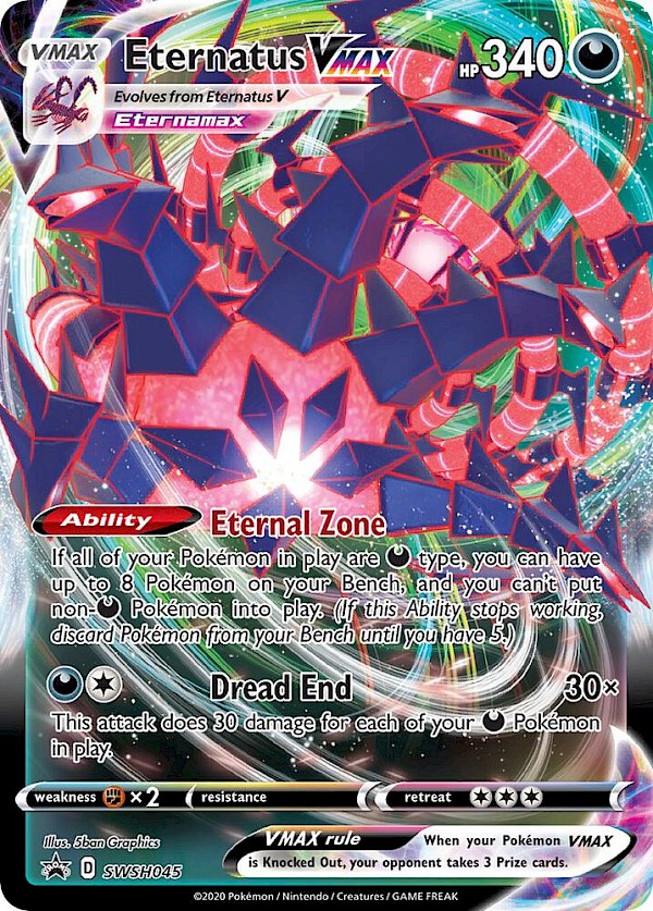 Eternatus VMAX - SWSH045 (Sword & Shield Promo)