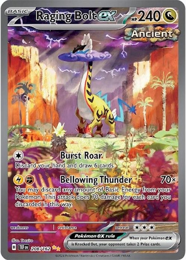Raging Bolt EX - 208/162 (Temporal Forces)