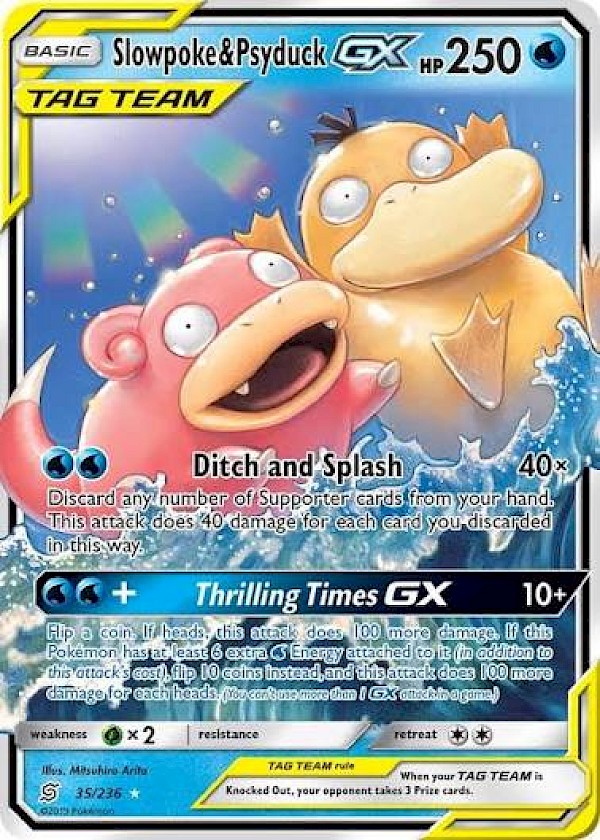 Slowpoke & Psyduck GX - 35/236 (Unified Minds)