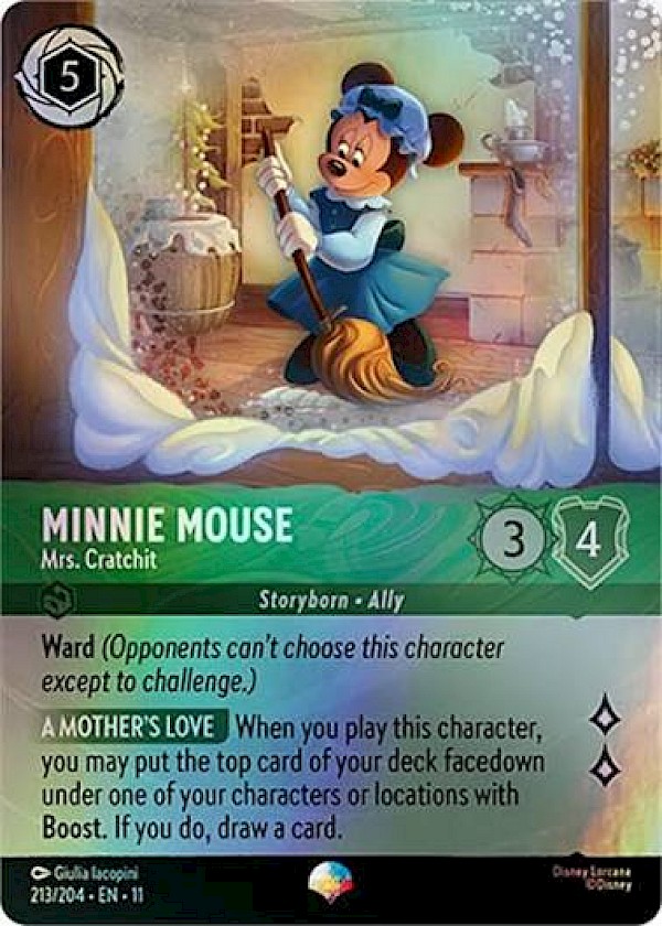 Minnie Mouse - Mrs. Cratchit (213/204 EN 11) - Winterspell
