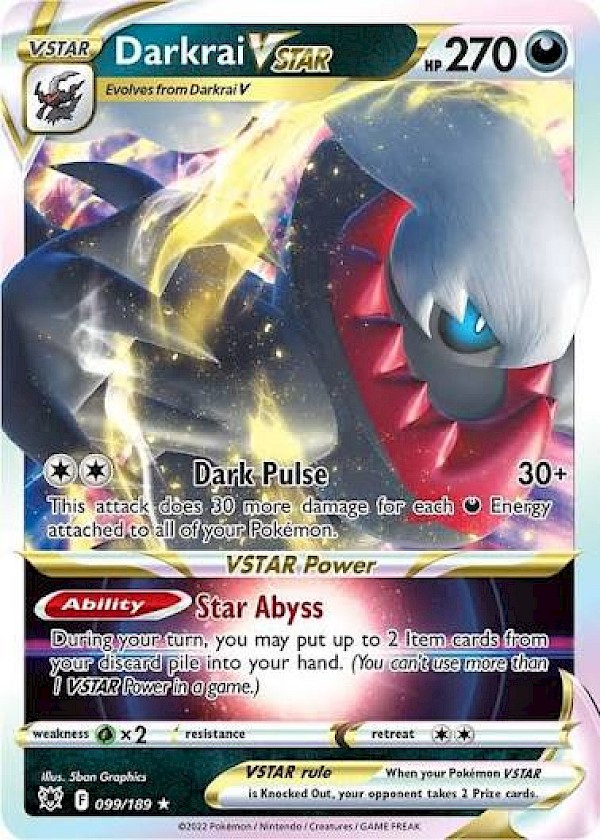 Darkrai VSTAR - 099/189 (Astral Radiance)