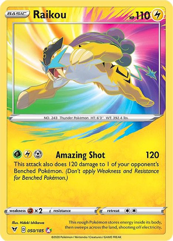 Raikou - 050/185 (Vivid Voltage)