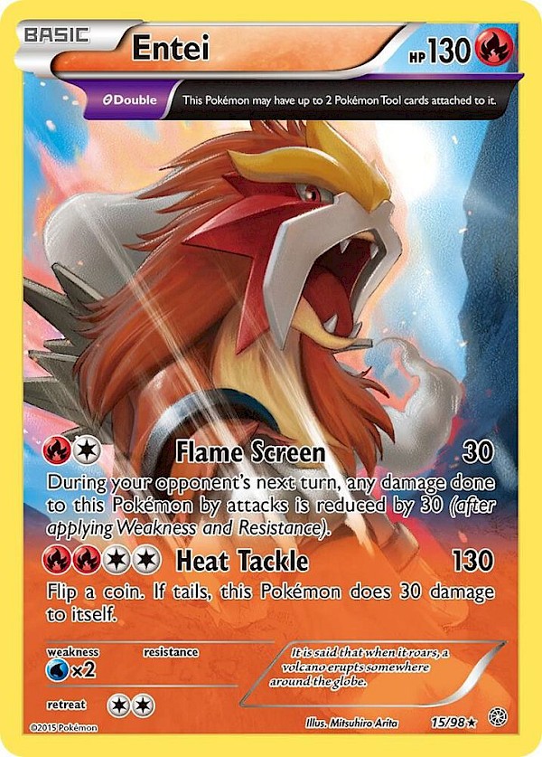 Entei - 15/98 (Ancient Origins)