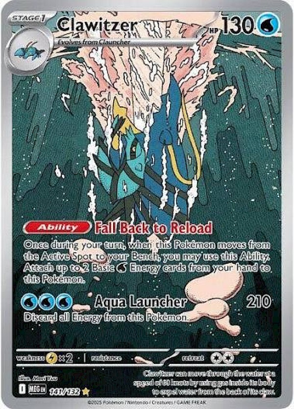 Clawitzer - 141/132 (Mega Evolution)