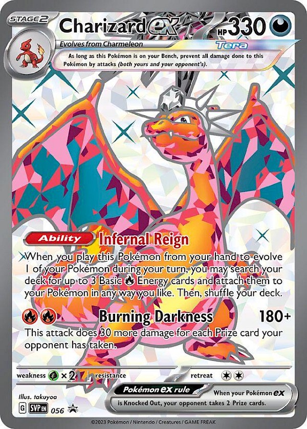 Charizard EX - 056 (Scarlet & Violet Promo)