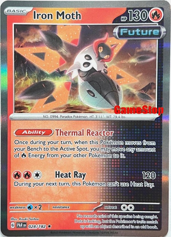 Iron Moth (Sealed Gamestop Promo) - 028/182