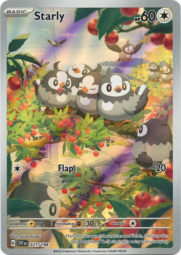 Starly - 221/198 (Scarlet & Violet Base Set)