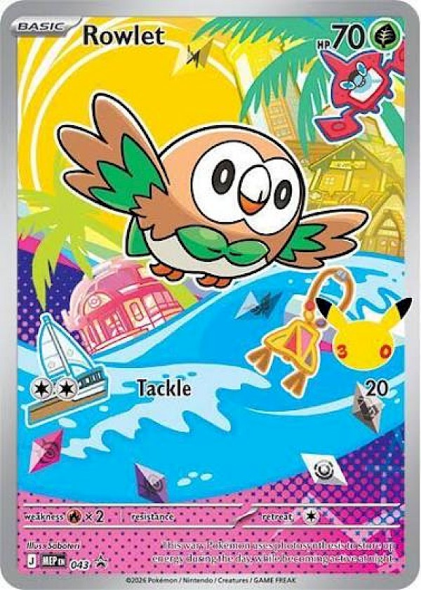 Rowlet - 043 (Mega Evolution Promos)