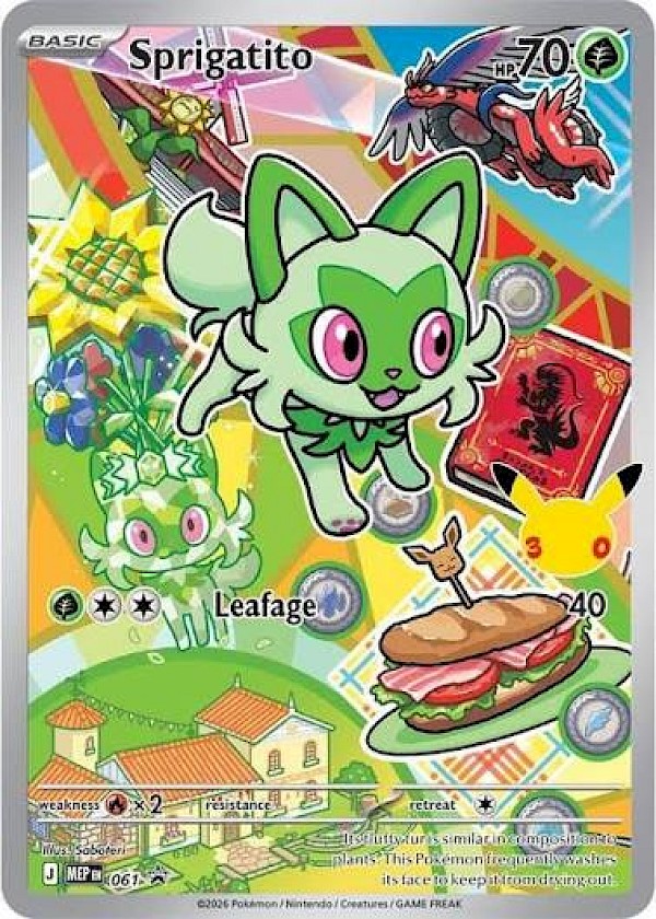 Sprigatito - 061 (Mega Evolution Promos)