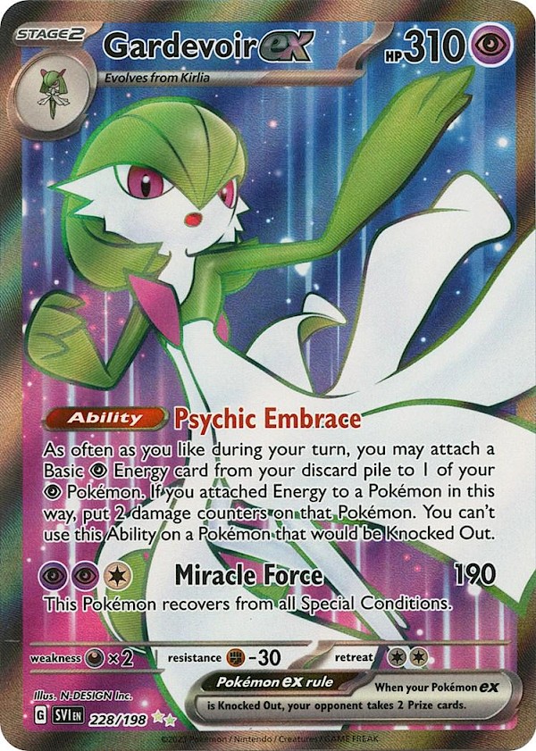 Gardevoir EX - 228/198 (Scarlet & Violet Base Set)