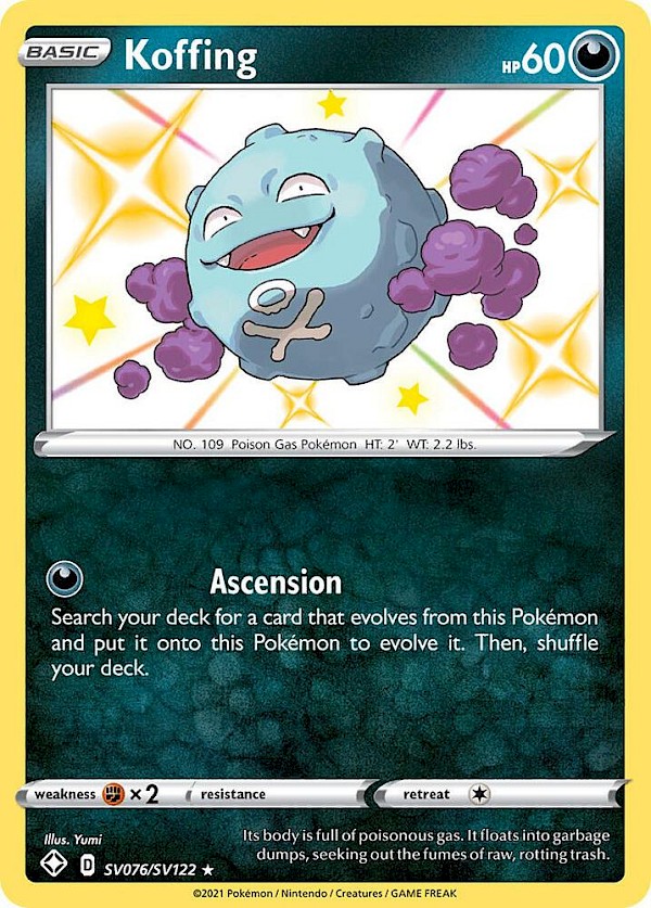 Koffing - SV076/SV122 (Shining Fates)