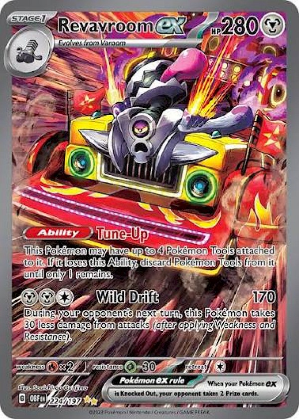 Revavroom EX - 224/197 (Obsidian Flames)
