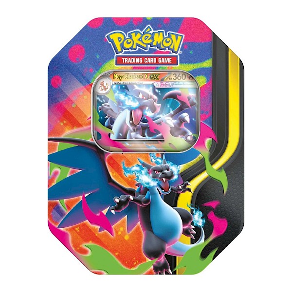 Pok&eacute;mon: Mega Charizard X EX Tin