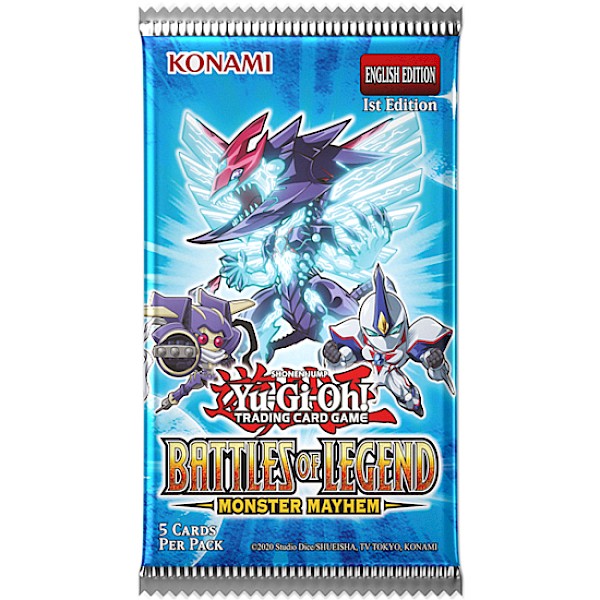 Yu-Gi-Oh! : Battles of Legend - Monster Mayhem Booster Pack