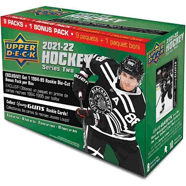 Upper Deck Hockey: 2021-22 Series Two Blaster (Oversized Young Gun)