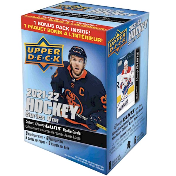 Upper Deck Hockey: 2021-22 Series One Blaster Box