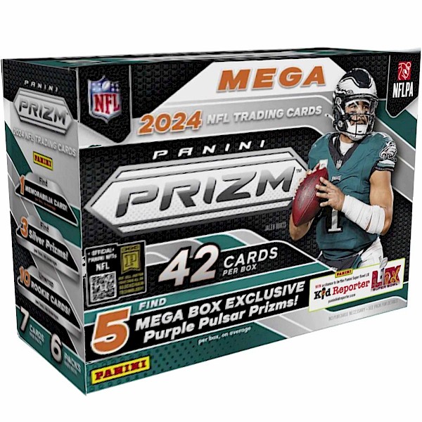 Prizm: 2024 NFL Mega Box Jalen Hurts