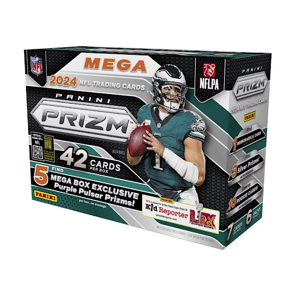 Prizm: 2024 NFL Mega Box Jalen Hurts