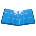 GameGenic: ZipUp Album 18 Pocket (Blue)