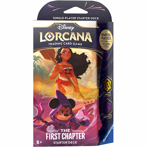 Disney Lorcana: The First Chapter Starter Deck Amber and Amethyst