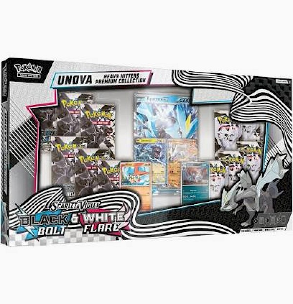 Pok&eacute;mon:  Unova Heavy Hitters Black Bolt and White Flare Premium Collection