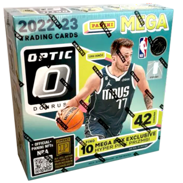 2022-23 Panini Donruss Optic NBA Basketball Trading Cards Mega Box