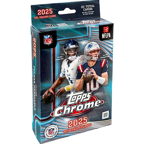 Topps Chrome 2025 NFL hanger