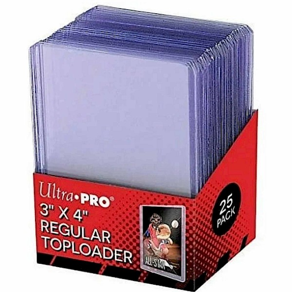Ultra PRO - 3" x 4" Clear Regular Toploader (25ct)