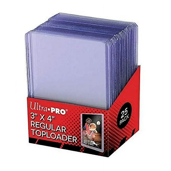 Ultra PRO - 3" x 4" Clear Regular Toploader (25ct)