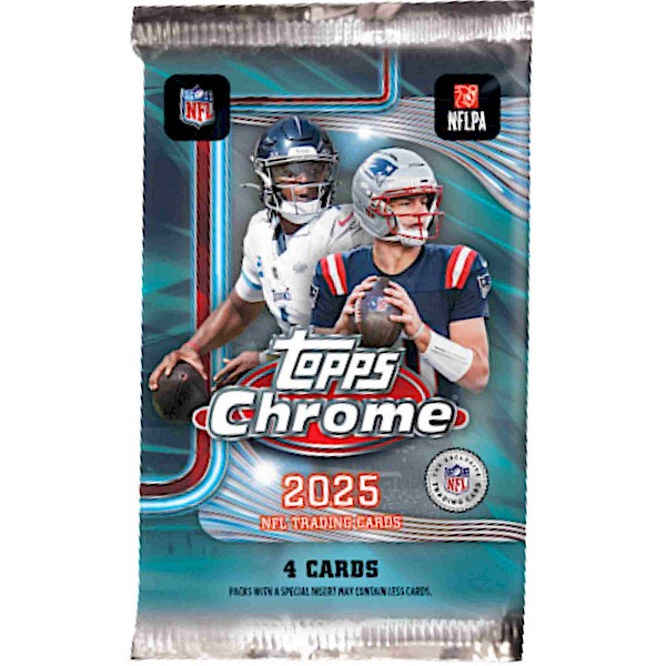 Topps Chrome: 2025 NFL Booster Pack