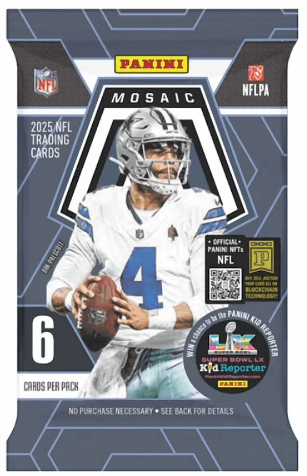Panini: 2025 NFL Mosaic Retail Pack