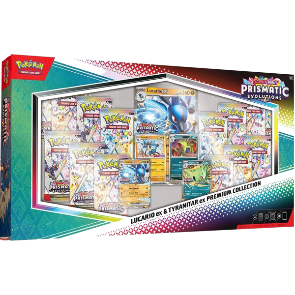 Pok&eacute;mon: Lucario Ex & Tyranitar Ex Premium Collection