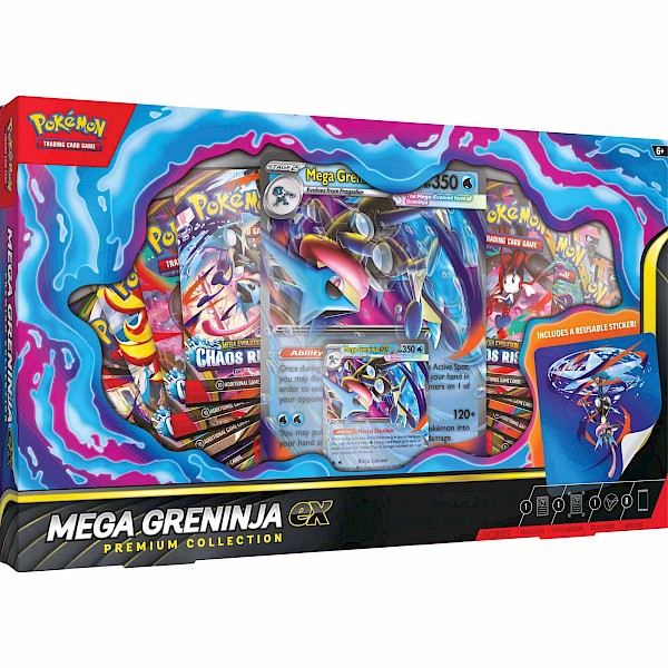 Pokemon: Mega Greninja Ex Premium Collection