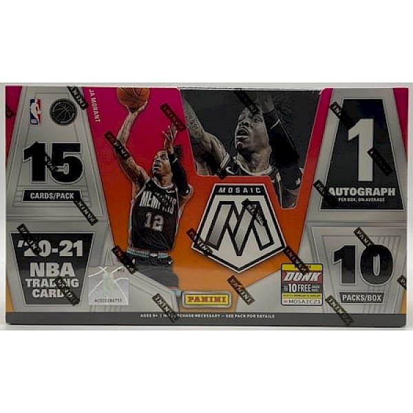 2020-21 Panini Mosaic Basketball Hobby Box