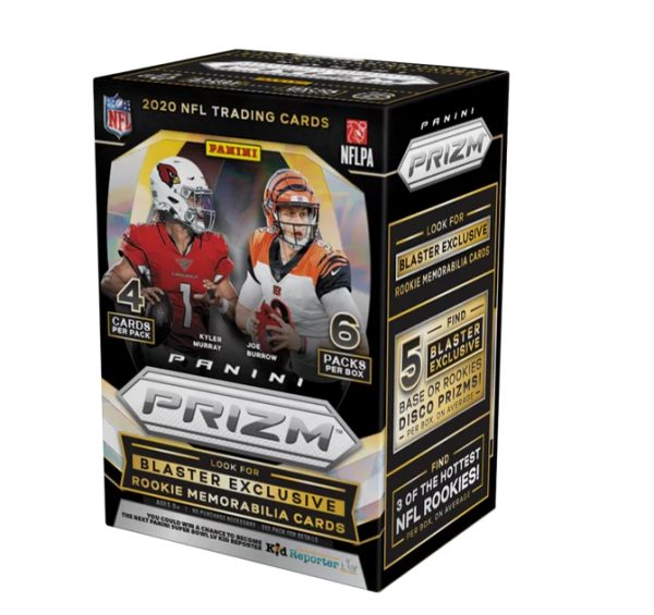2020 Panini Prizm Football 6 Pack Blaster Box - Disco Prizms