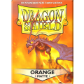 Dragon Shield Sleeves - Orange