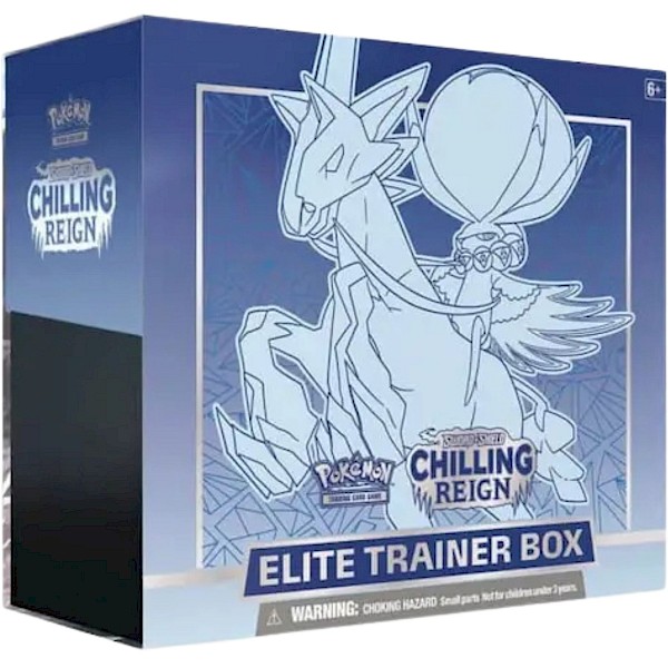 Pokemon: Chilling Reign Elite Trainer Box (Ice Rider Calyrex)