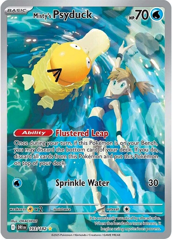Misty's Psyduck - 193/182 (Destined Rivals)