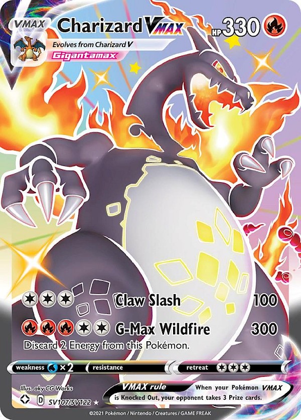 Charizard VMAX - SV107/SV122 (Shining Fates: Shiny Vault)