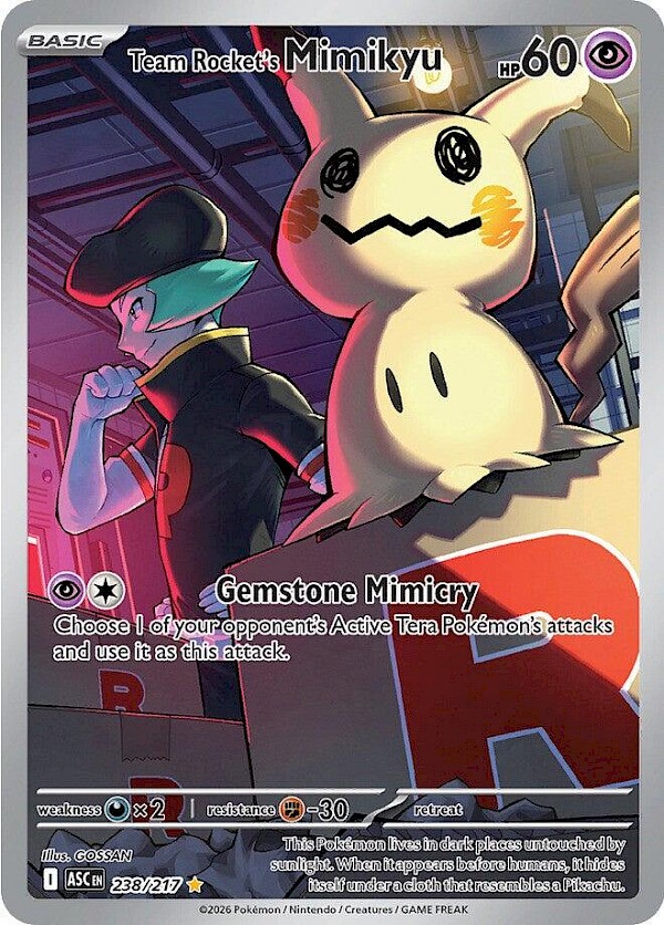 Team Rocket's Mimikyu - 238/217 (Ascended Heroes)