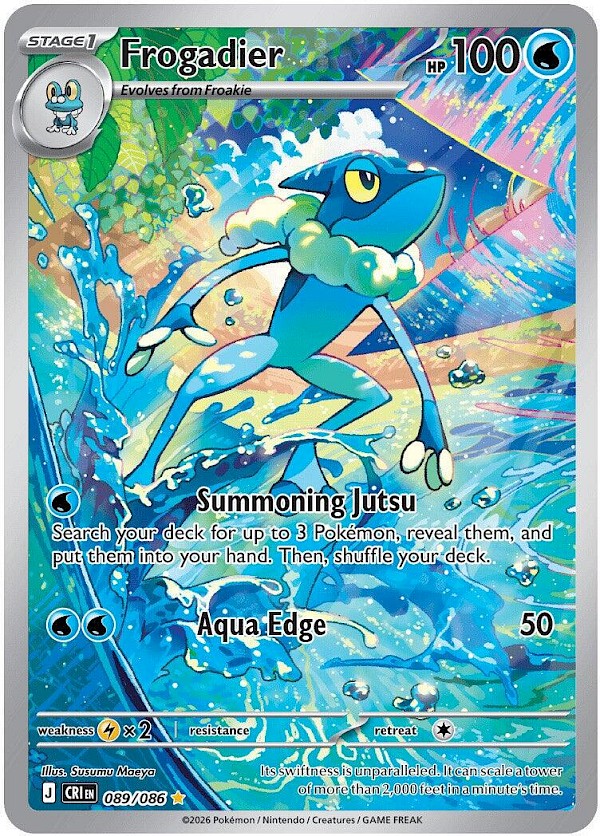 Frogadier - 089/086 (Chaos Rising)
