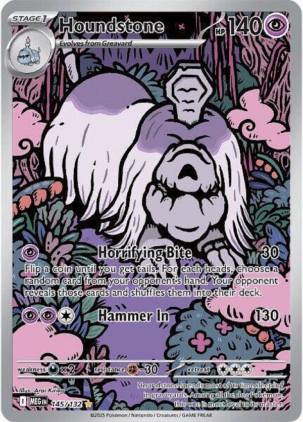 Houndstone - 145/132 (Mega Evolution)