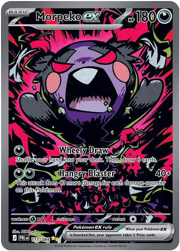 Morpeko EX - 117/084 (Pitch Black)