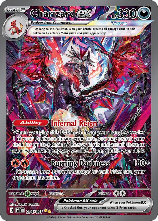 Charizard EX - 234/091 (Paldean Fates)