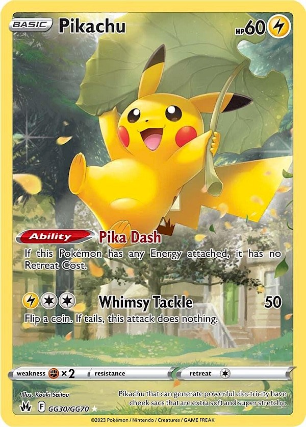 Pikachu - GG30/GG70 (Crown Zenith: Galarian Gallery)