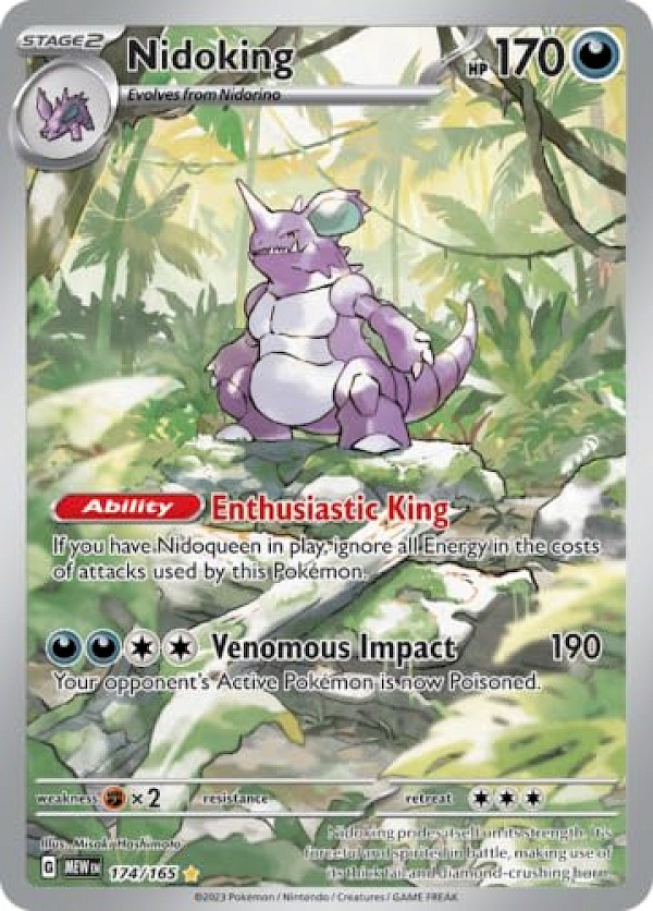 Nidoking - 174/165 (Pok&eacute;mon 151)